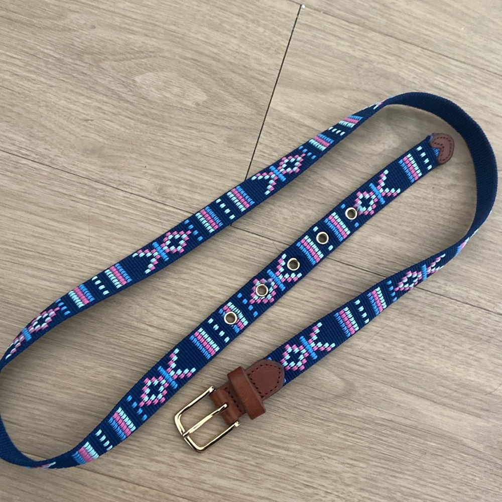 J Crew Printed Belt